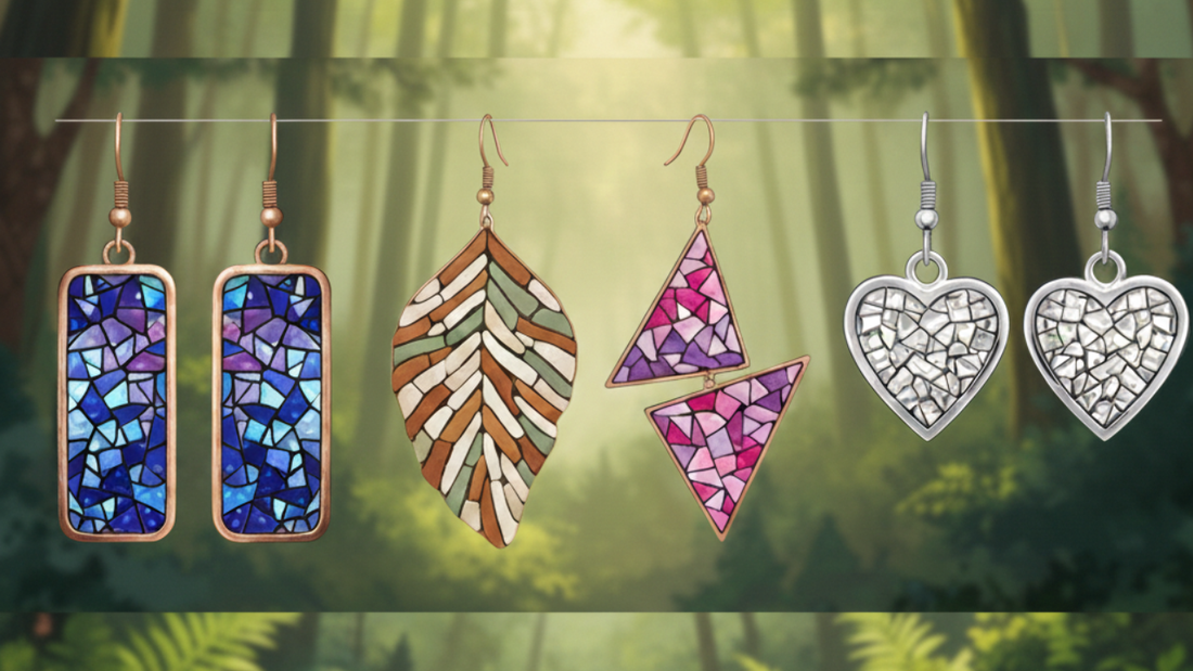 Artistic Expression in Every Detail: The Beauty of Mosaic Earrings
