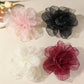 Stylish and Elegant Handmade Lace Flower Brooch, Vintage French Style, Suitable for Women's Everyday Wear