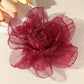 Stylish and Elegant Handmade Lace Flower Brooch, Vintage French Style, Suitable for Women's Everyday Wear