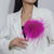 Vintage 15CM Artificial Feather Brooch Women's French Style Handmade Exaggerated Lapel Pin for Weddings And Parties