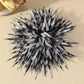 Retro Handmade Leopard Print Flower Brooch Women's Fashionable Unique Bold Design for Daily Wear And Parties