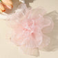 Stylish and Elegant Handmade Lace Flower Brooch, Vintage French Style, Suitable for Women's Everyday Wear