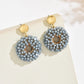 Handmade round Bead Earrings Fashionable Minimalist Design Suitable for Parties And Daily Wear