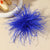 15CM French Style Multicolor Feather Brooch for Women Vintage Trendy Handmade Lapel Pin Wedding Party Jewelry Accessory