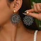 Bohemian Vintage Handmade Beaded Sunflower Pendant Earrings Fashionable Resort-Style Elegance Exquisite Niche Design Dangle Earr