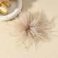 15CM French Style Multicolor Feather Brooch for Women Vintage Trendy Handmade Lapel Pin Wedding Party Jewelry Accessory