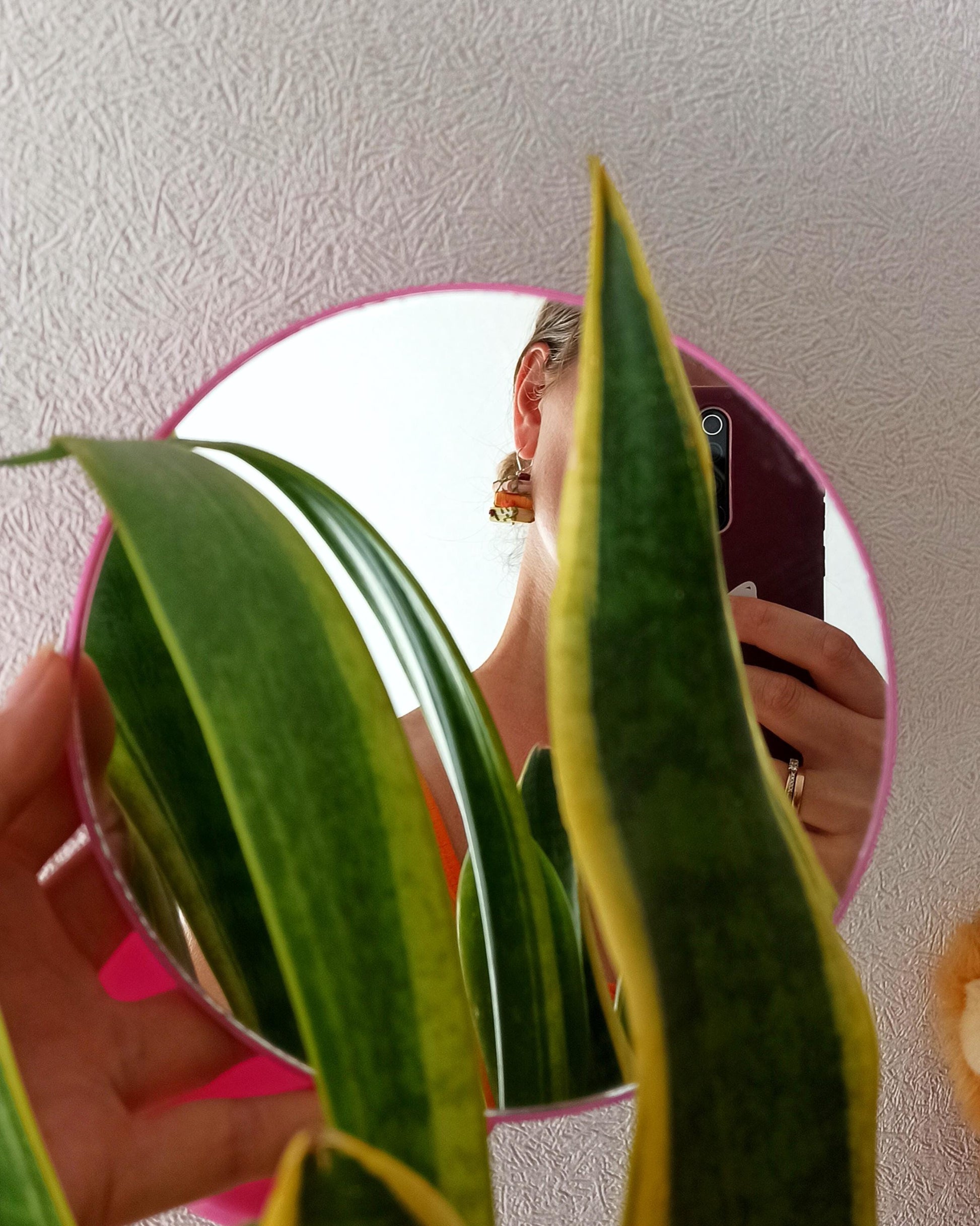 Book stack earrings: Hypoallergenic polymer clay book dangles