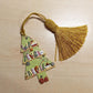 Avelli- Christmas tassel bookmark, aesthetic Christmas tree, Cute bookmark, Bookworm gift Bookshop, Magic bookmark, Winter mood reader green