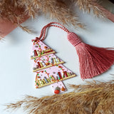 Pink Polymer Clay tree Bookmark, Gift for a Book Lover, Anniversary Gift, Birthday Gift  Friend, Custom Christmas reader, Book Lovers Club,