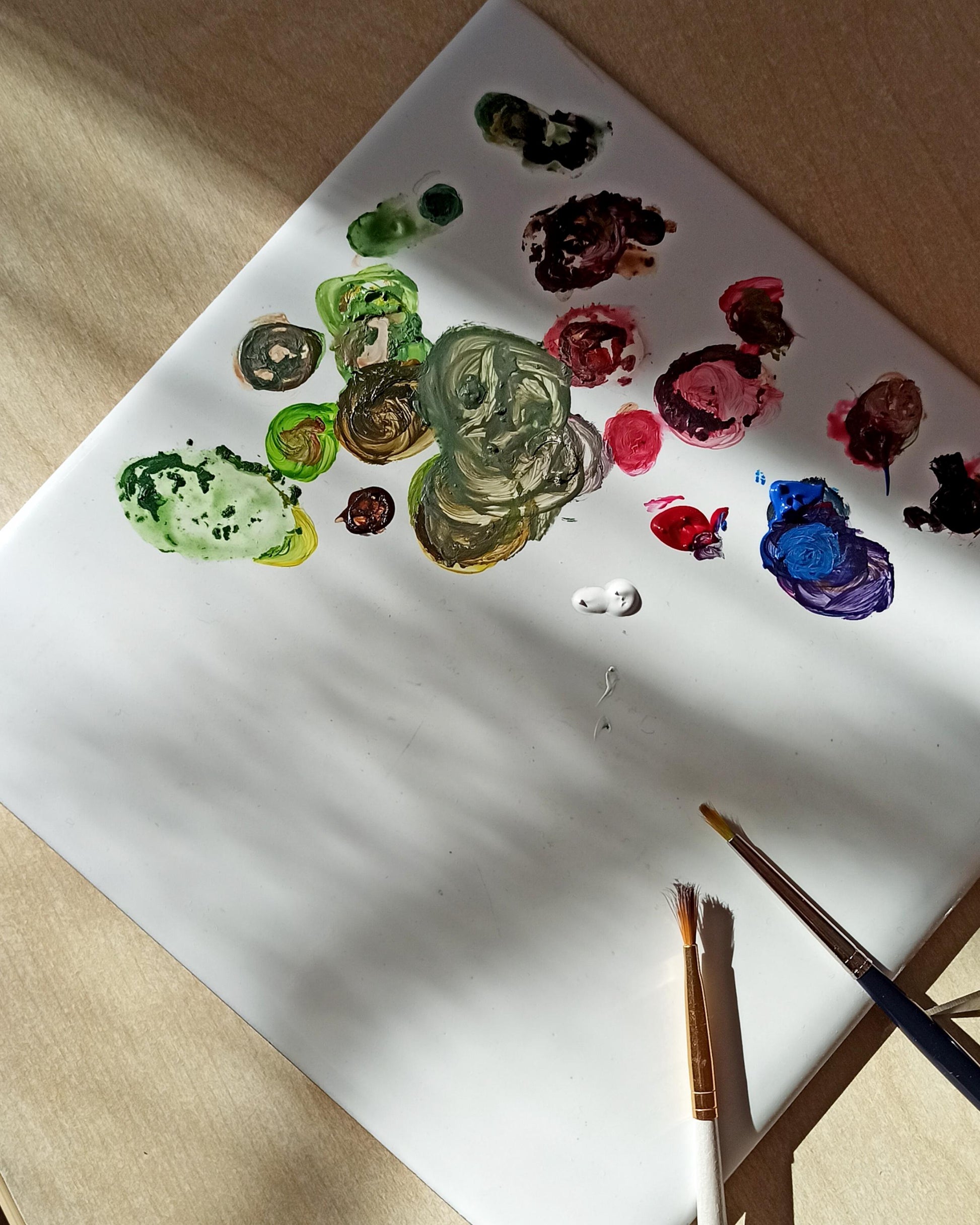 Hand painted bookshelf dangle earrings / literary girls gift ideas / polymer clay earrings