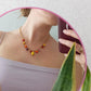 Hand-Painted Polymer Clay Fruit Charm Necklace: Summer Jewelry