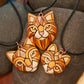Ginger Cat Pendant Necklace, Handmade Orange Tabby Kitty Cat Gift Idea