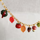 Handmade Fall Charm Necklace: Polymer Clay Harvest Charms