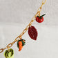 Handmade Fall Charm Necklace: Polymer Clay Harvest Charms