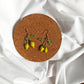 Lemon Drop Polymer Clay Earrings: Miniature Fruit Dangle Earrings