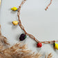 Hand Painted Polymer Clay Fruit Necklace: Summer Vibe charm Jewelry